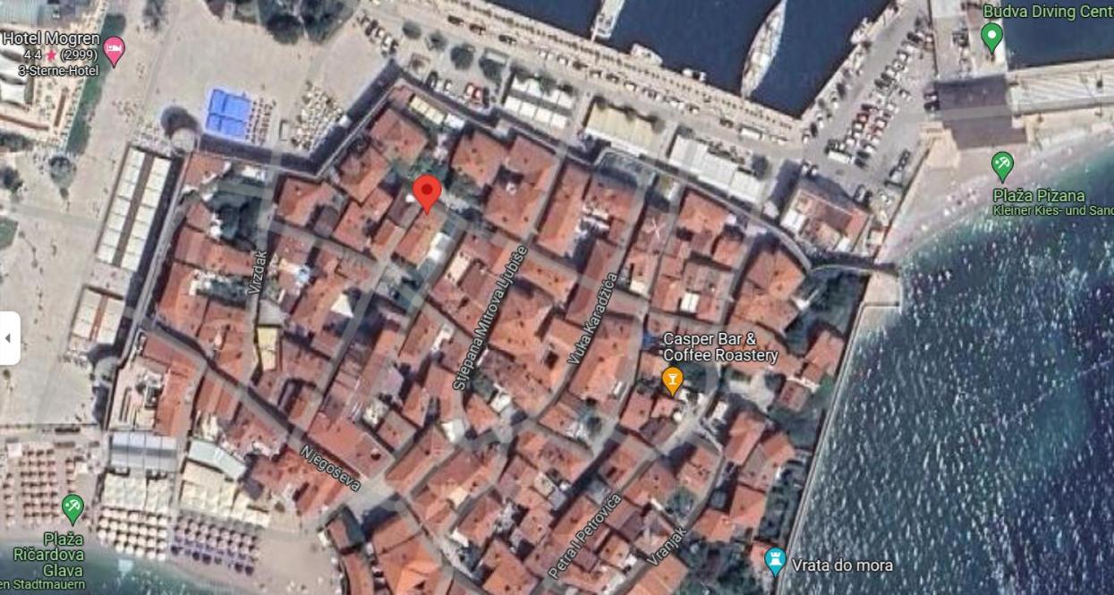Altstadt Von Будва Экстерьер фото