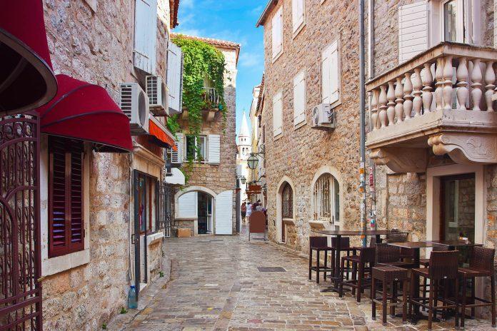 Altstadt Von Будва Экстерьер фото